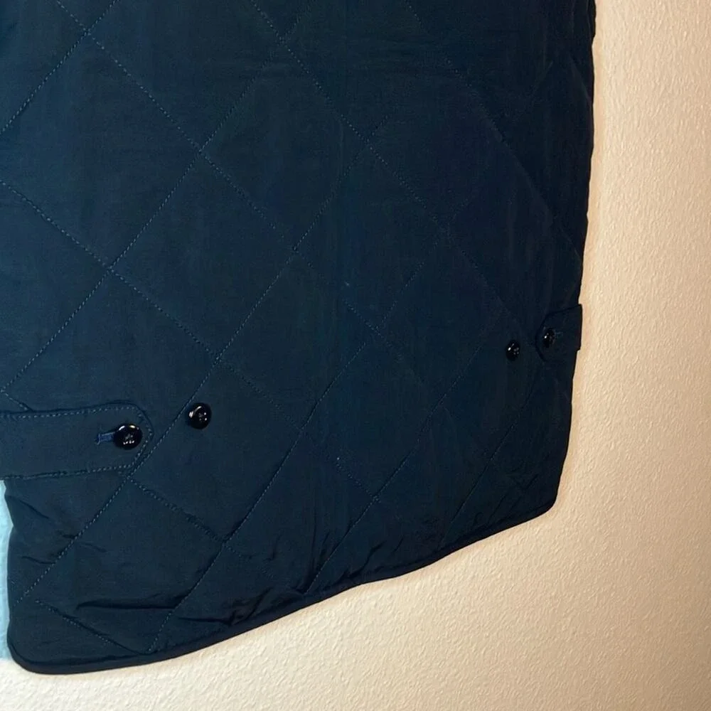 NWOT J Crew Men's Sussex Quilted Vest, Color‎ Black